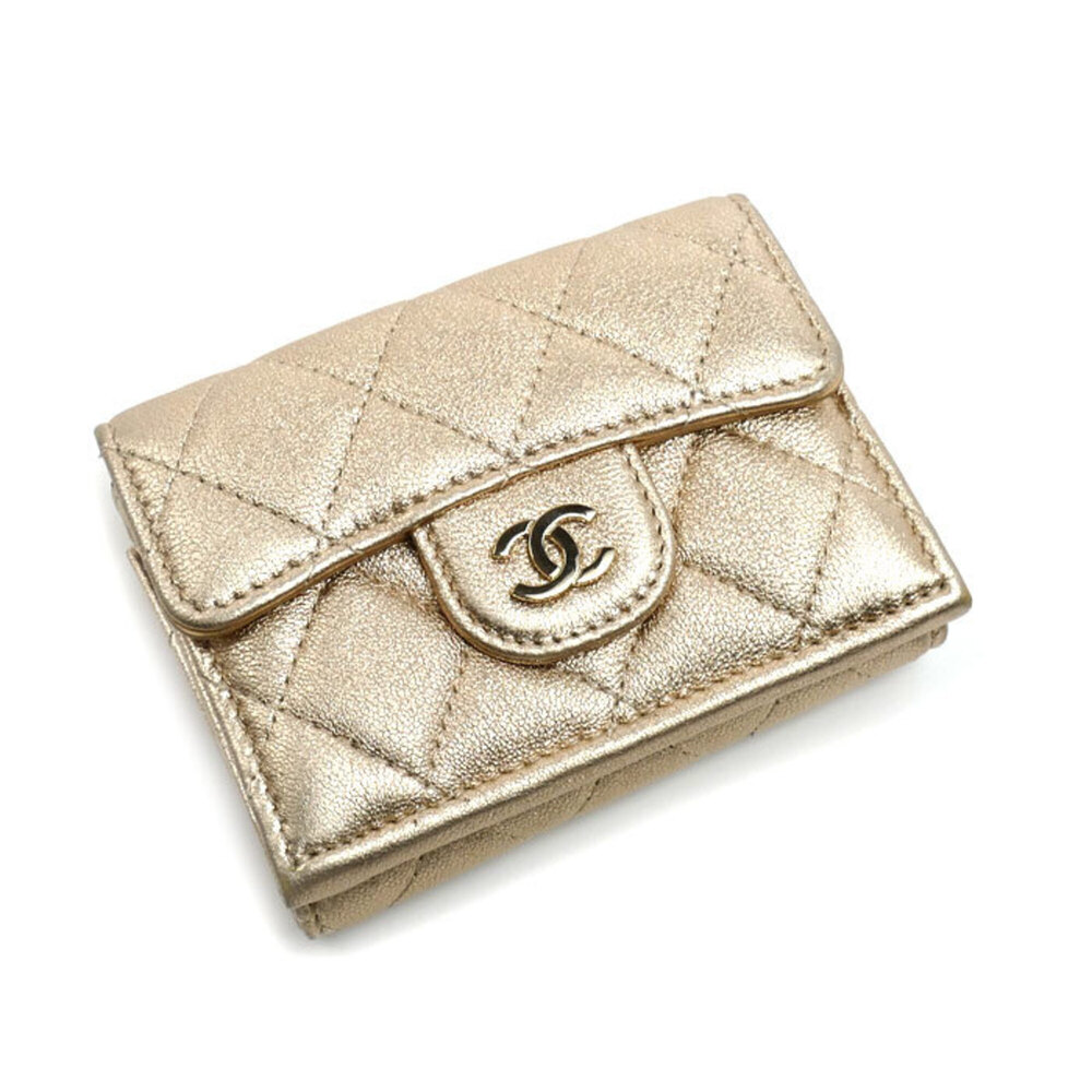CHANEL Gold Wallet